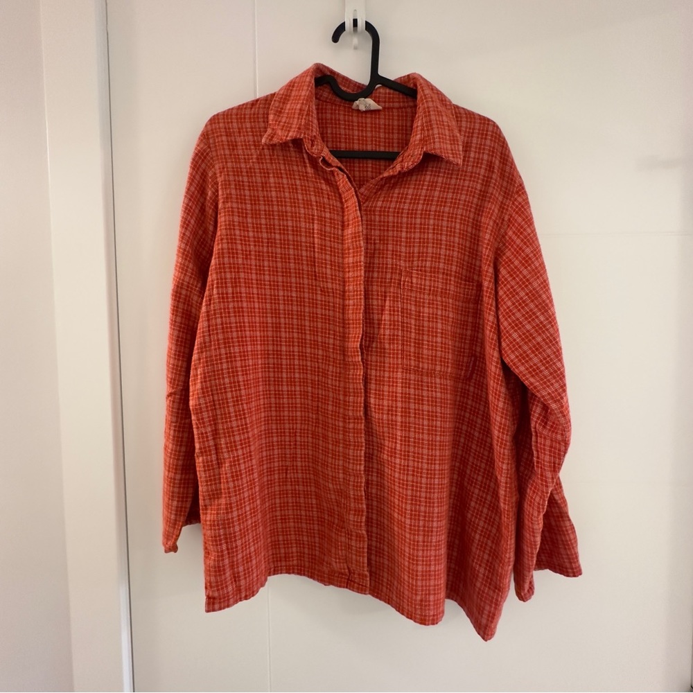 Calvin Klein Long-sleeve Relaxed Button Down